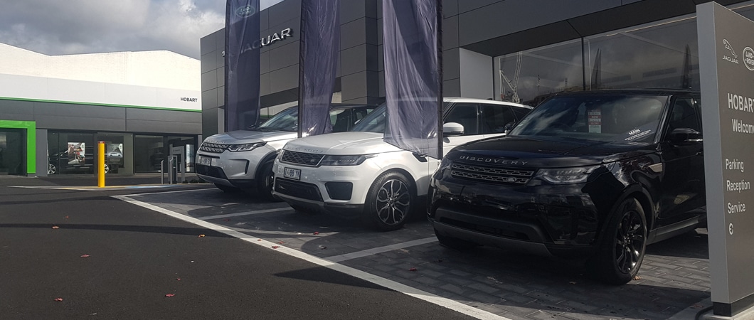 Jaguar & Land Rover Showroom | SLS Landscape Group